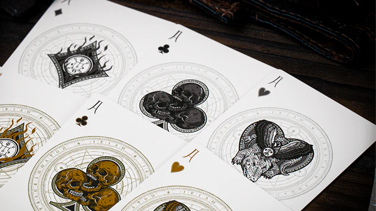 The Keys of Solomon: Silver Spirituum Playing Cards by Riffle Shuffle - Image 6