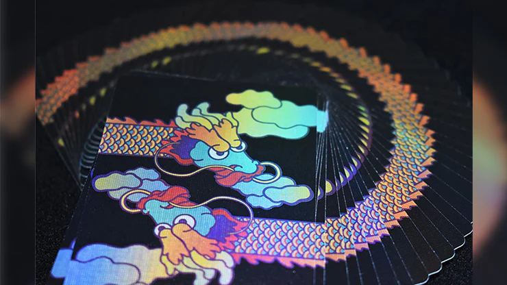 The King of Dragon Holographic Playing Cards - Image 4
