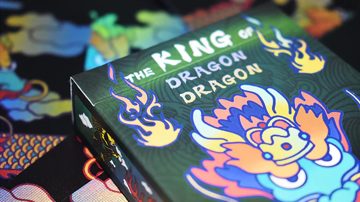 The King of Dragon Holographic Playing Cards - Image 5