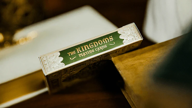 The Kingdoms Green Playing Cards USPCC - Image 7