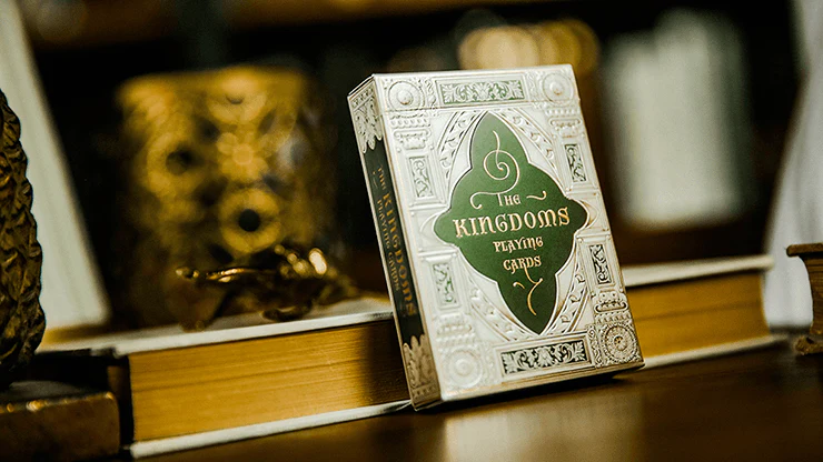 The Kingdoms Green Playing Cards USPCC - Image 8