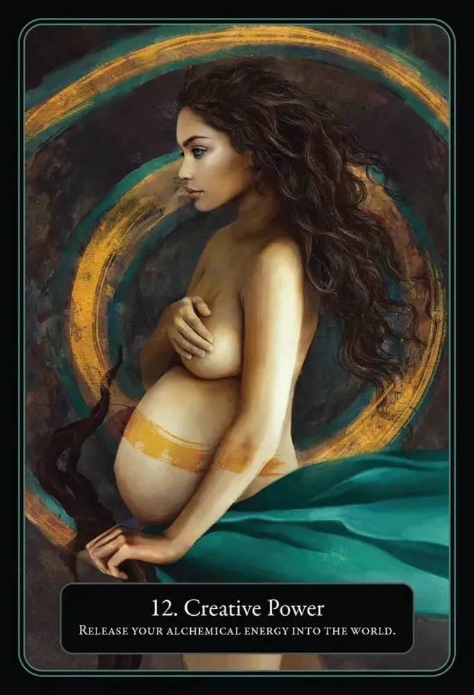 The Lantern Oracle Cards Blue Angel - Image 5