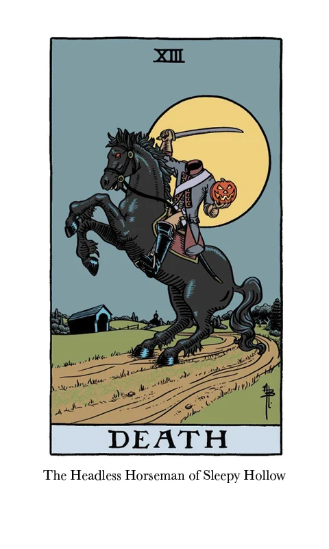 The Legend of Sleepy Hollow Tarot - Headless Horseman Edition - Image 8