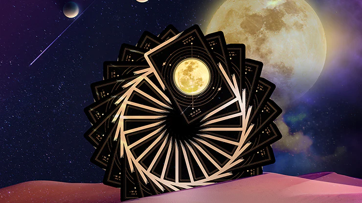 The Moon Cardistry Cards USPCC - Image 4