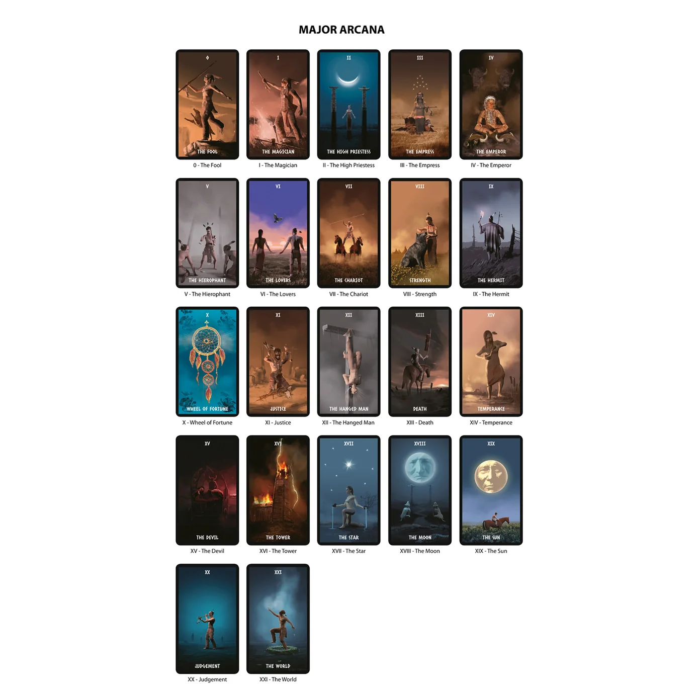 The Native Spirit Tarot Modern Tarot Cards Deck - Image 6