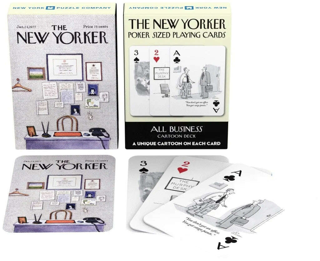 The New Yorker Business Cartoons Playing Cards NYPC - Image 3
