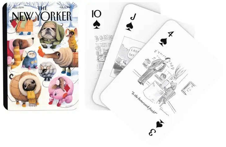 The New Yorker Dog Cartoons Playing Cards NYPC - Image 2