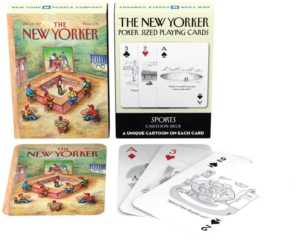 The New Yorker Sports Cartoons Playing Cards NYPC - Image 3