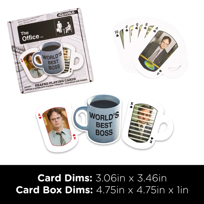 The Office Shaped Playing Cards by Aquarius - Image 2