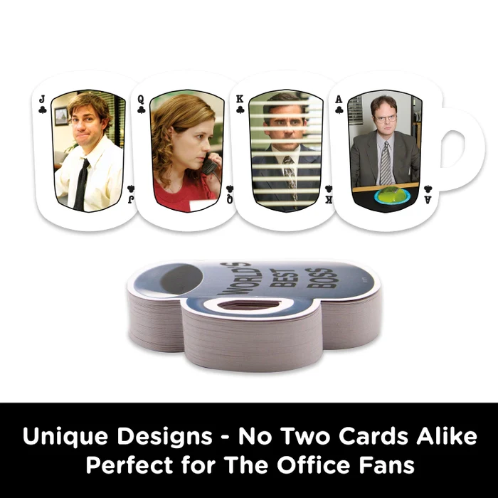 The Office Shaped Playing Cards by Aquarius - Image 3