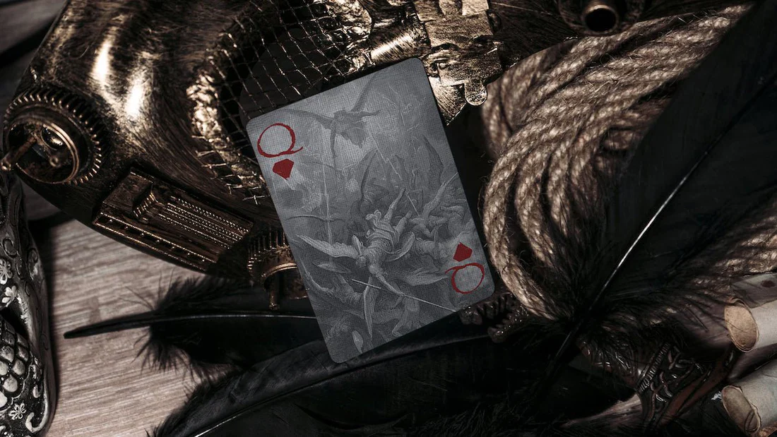 The Raven Black Dusk Playing Cards WJPC - Image 2