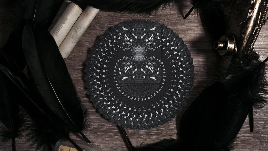 The Raven Black Dusk Playing Cards WJPC - Image 3