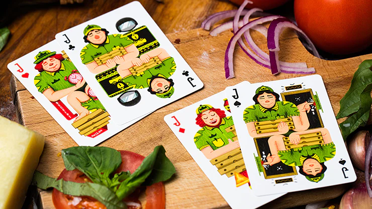 The Royal Pizza Palace Gilded 2 Deck Set TPCC - Image 3