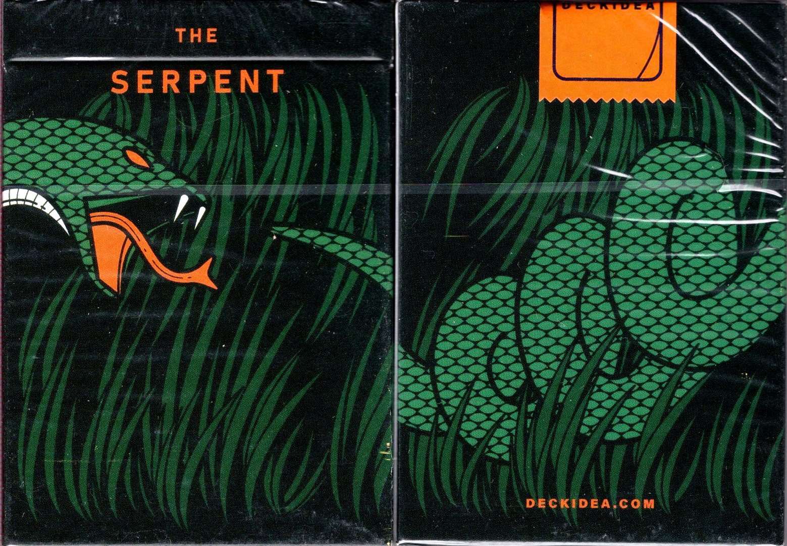 The Serpent Green Playing Cards Cartamundi