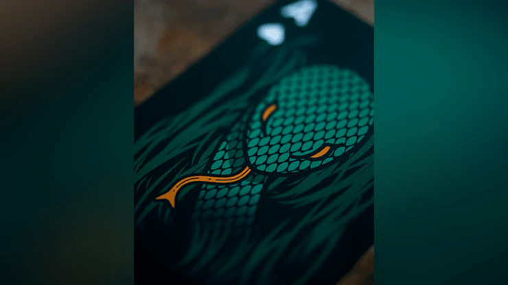 The Serpent Green Playing Cards Cartamundi - Image 2