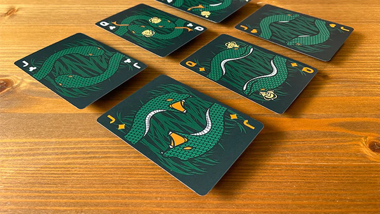 The Serpent Green Playing Cards Cartamundi - Image 4