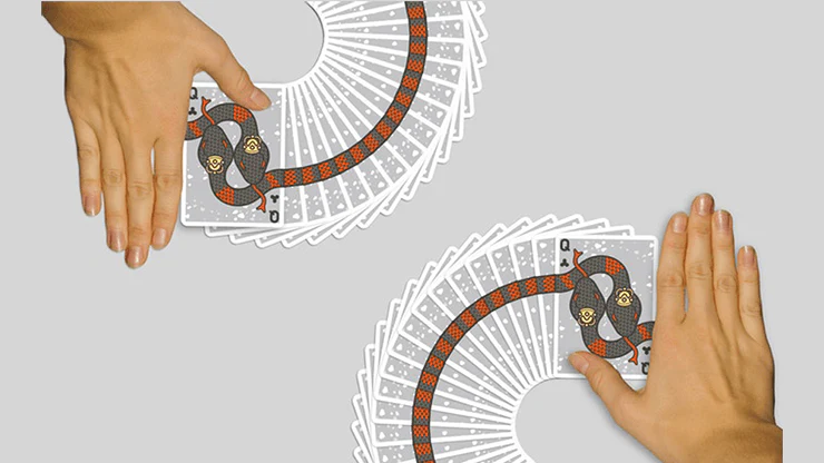 The Serpent White Playing Cards Cartamundi - Image 3