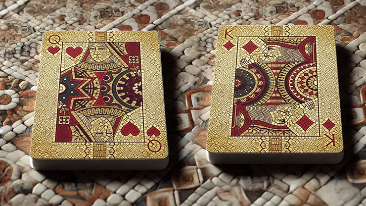 The Spirit of The Mosaic (Blue) Playing Cards - Image 5