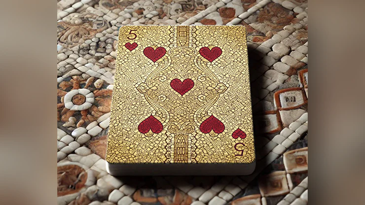 The Spirit of The Mosaic (Blue) Playing Cards - Image 6