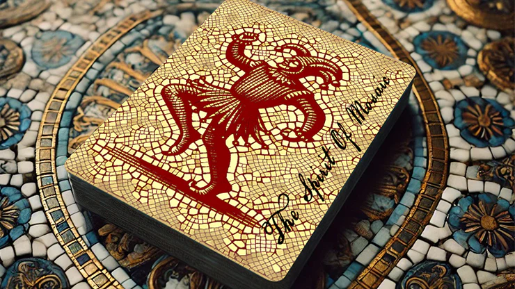 The Spirit of The Mosaic (Red) Playing Cards - Image 2