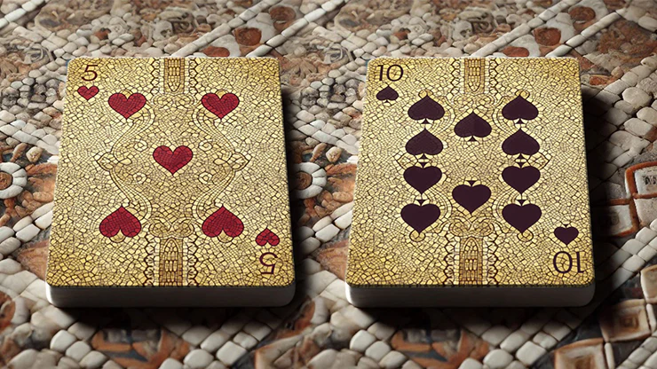 The Spirit of The Mosaic (Red) Playing Cards - Image 4