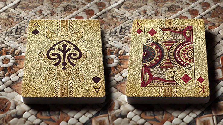The Spirit of The Mosaic (Red) Playing Cards - Image 5