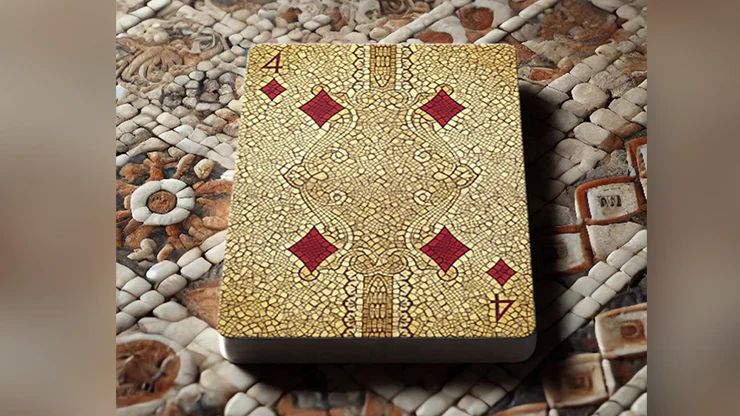 The Spirit of The Mosaic (Red) Playing Cards - Image 6