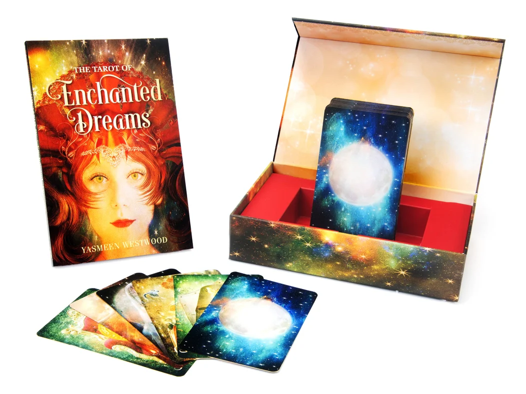 The Tarot of Enchanted Dreams Kit - Deck & Book Red Feather - Image 3