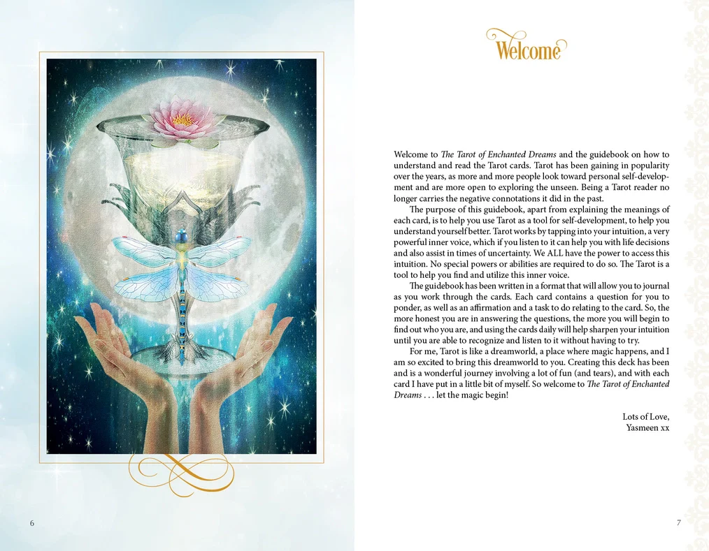 The Tarot of Enchanted Dreams Kit - Deck & Book Red Feather - Image 5