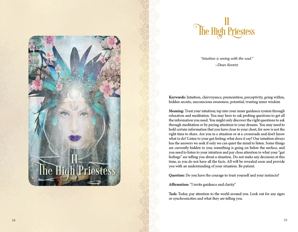 The Tarot of Enchanted Dreams Kit - Deck & Book Red Feather - Image 7