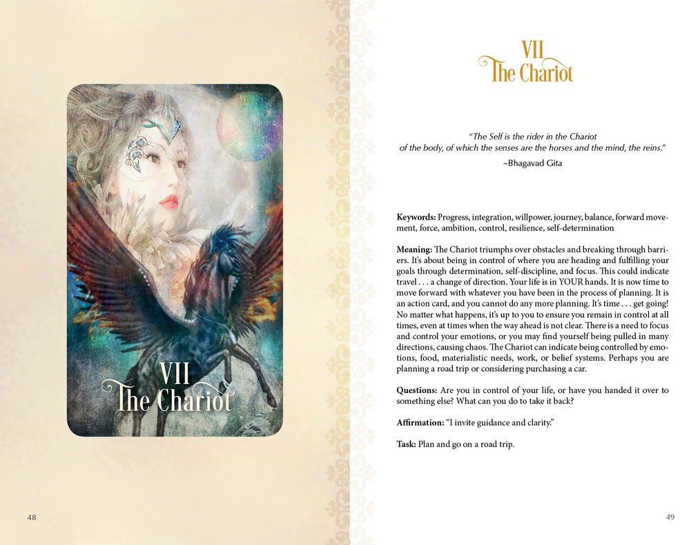 The Tarot of Enchanted Dreams Kit - Deck & Book Red Feather - Image 8