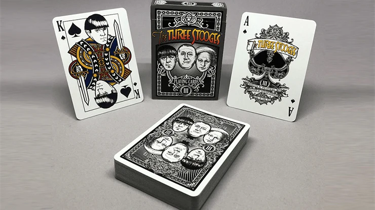 The Three Stooges Playing Cards USPCC - Image 4