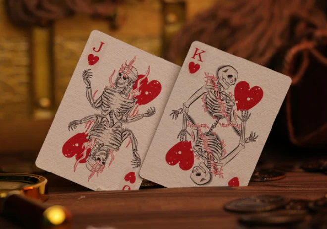 The Trial of Blackbeard Playing Cards - Pearl White - Image 3