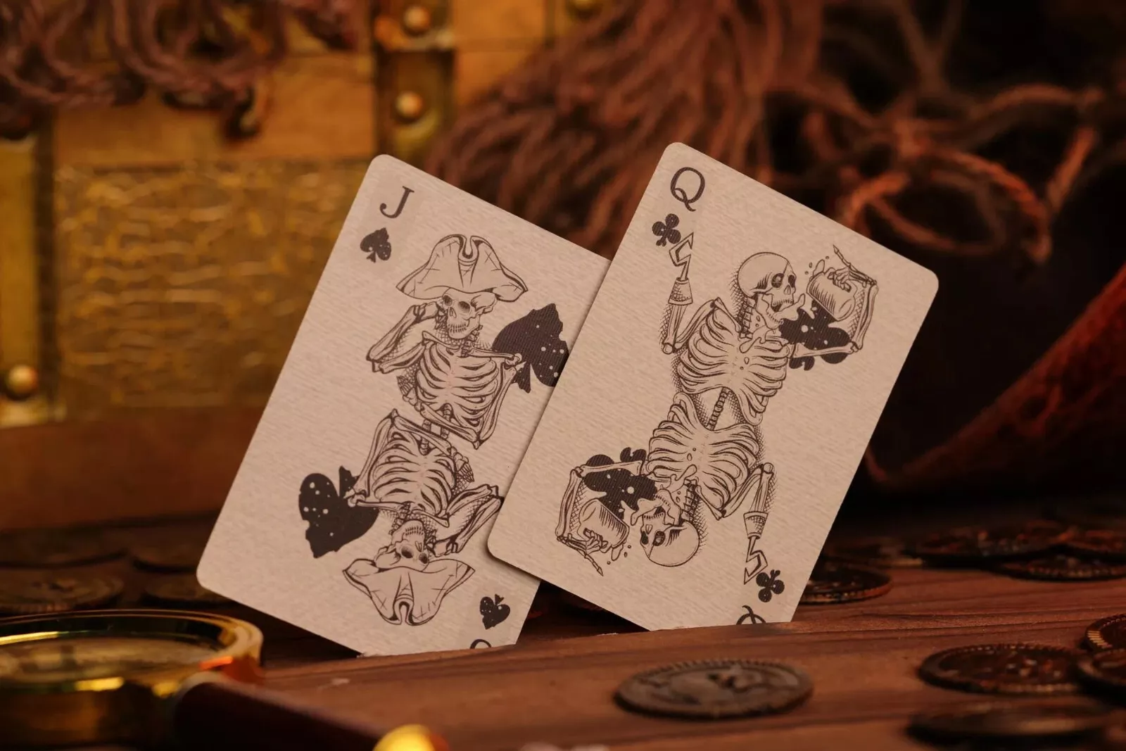 The Trial of Blackbeard Playing Cards - Pearl White - Image 5