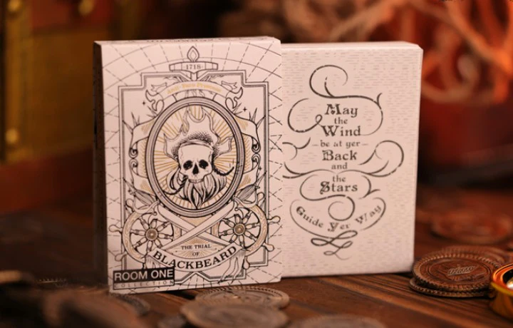 The Trial of Blackbeard Playing Cards - Special Edition - Pearl White - Image 2