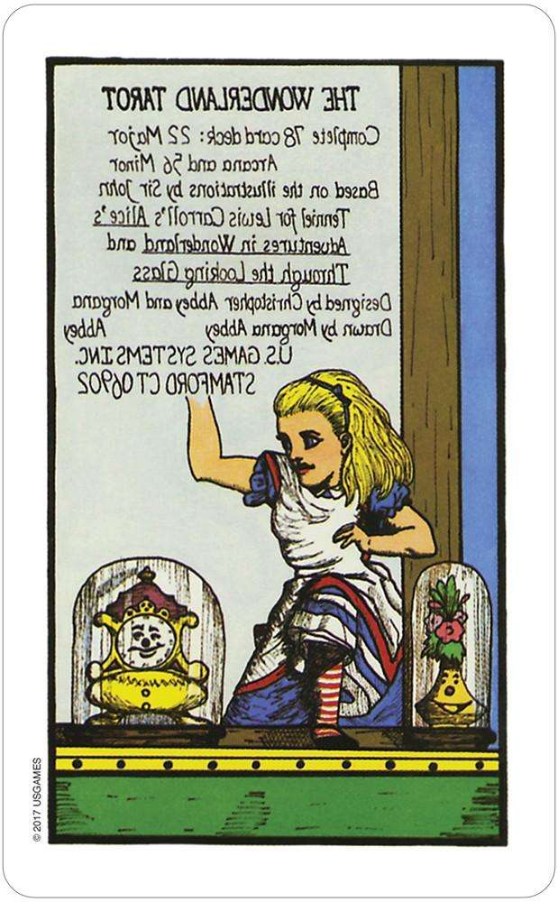 The Wonderland Tarot Deck in Tin USGS - Image 7