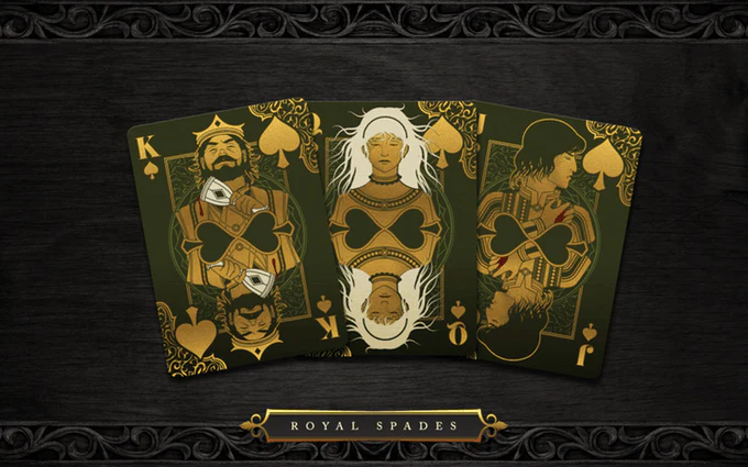 Thorn & Roses Playing Cards 2 Deck Set USPCC - Image 13