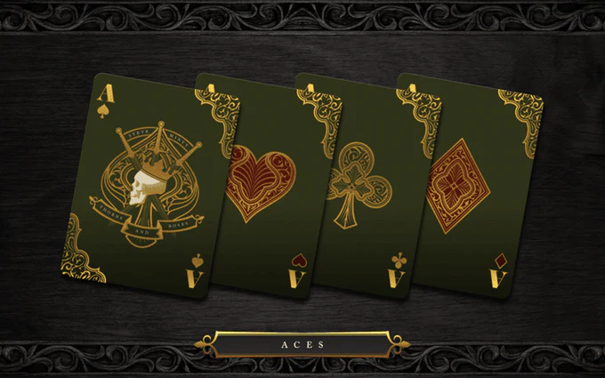 Thorn & Roses Playing Cards 2 Deck Set USPCC - Image 16