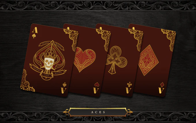 Thorn & Roses Playing Cards 2 Deck Set USPCC - Image 17