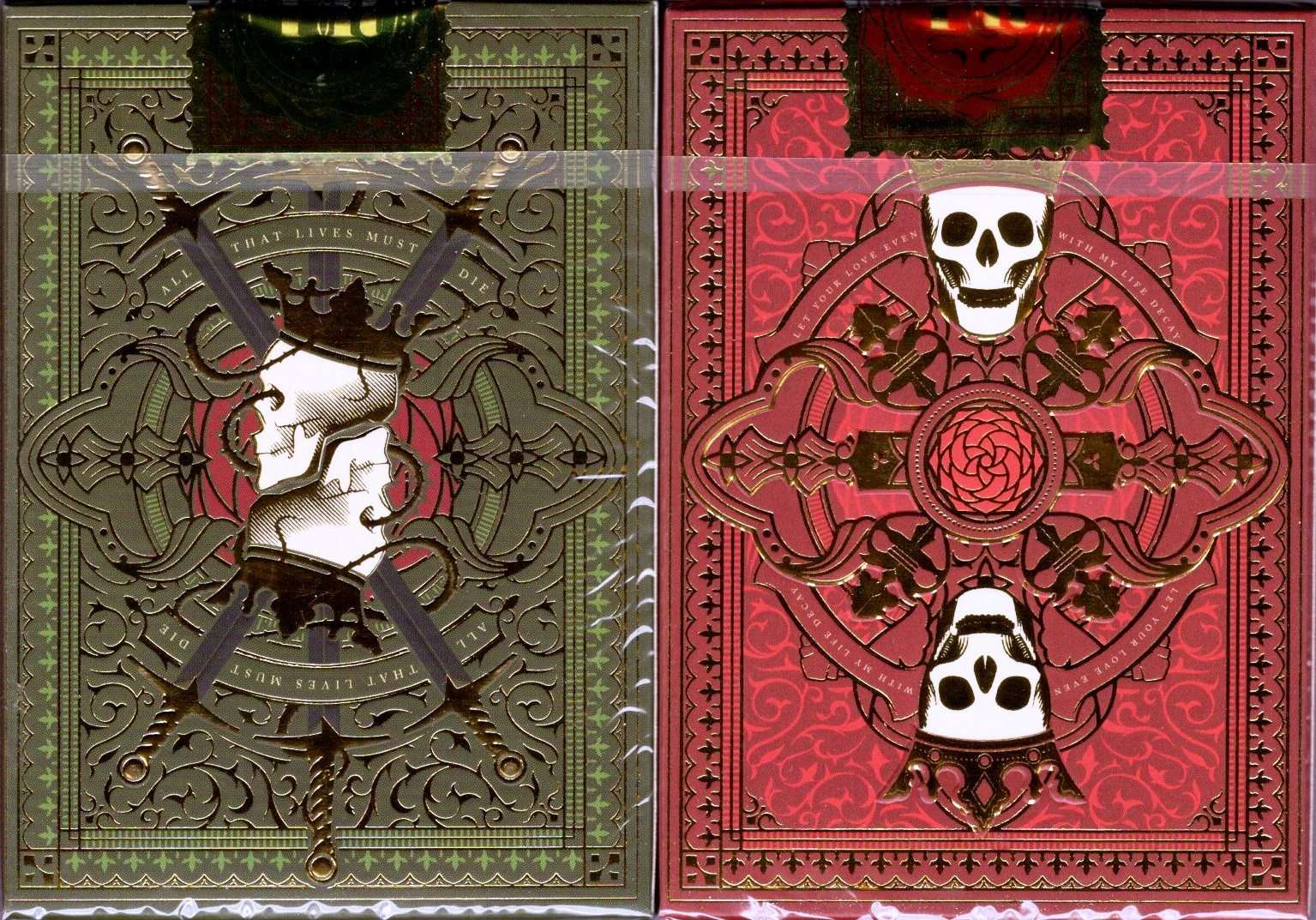 Thorn & Roses Playing Cards 2 Deck Set USPCC - Image 2