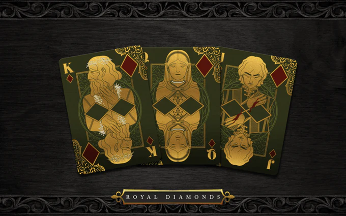 Thorn & Roses Playing Cards 2 Deck Set USPCC - Image 7