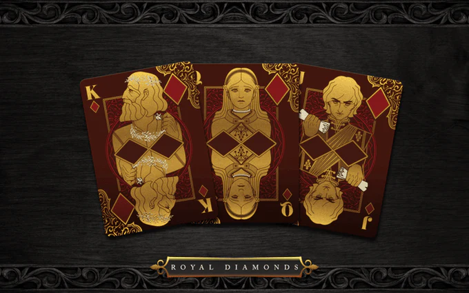 Thorn & Roses Playing Cards 2 Deck Set USPCC - Image 8
