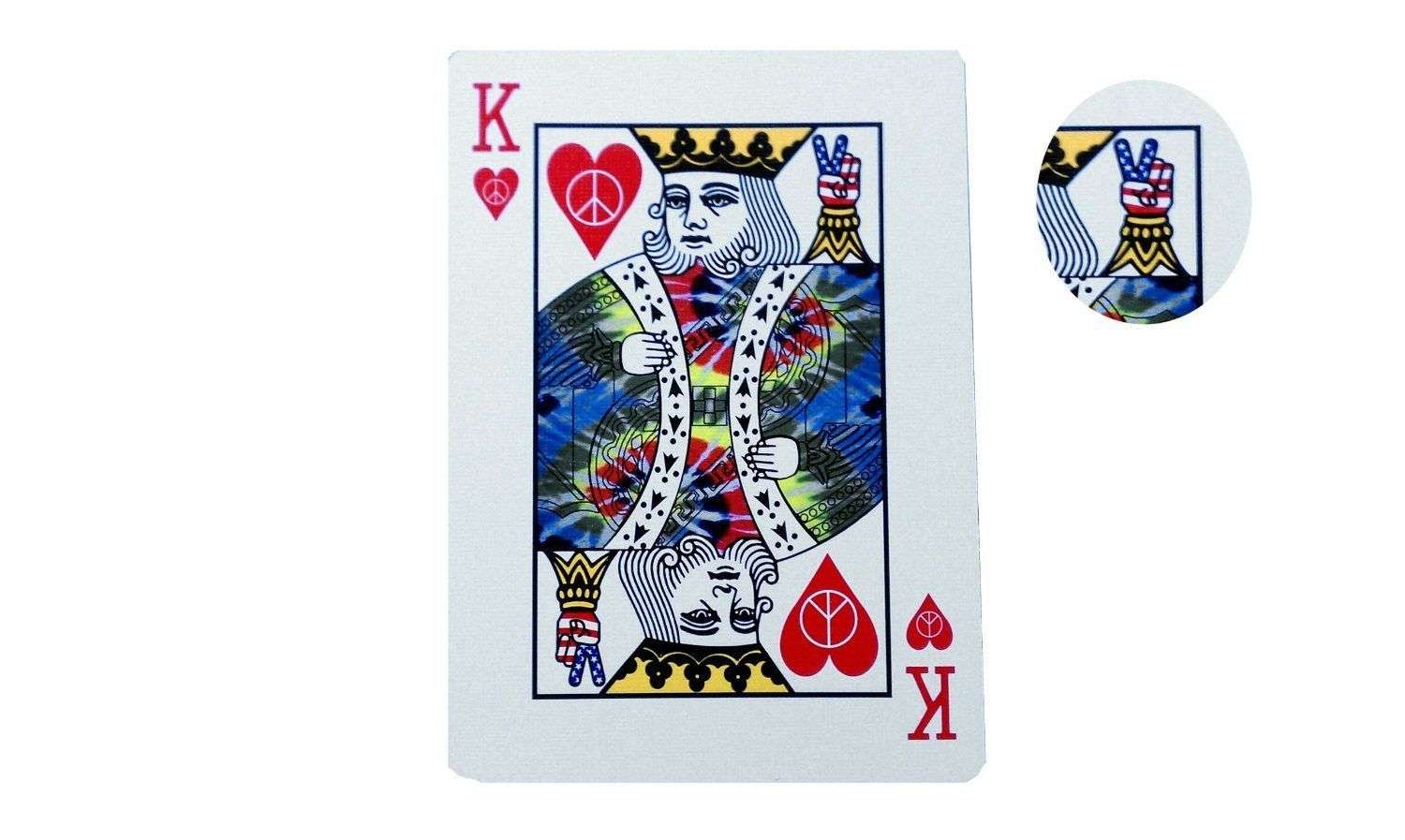 Tie Dye v2 Bicycle Playing Cards - Image 2