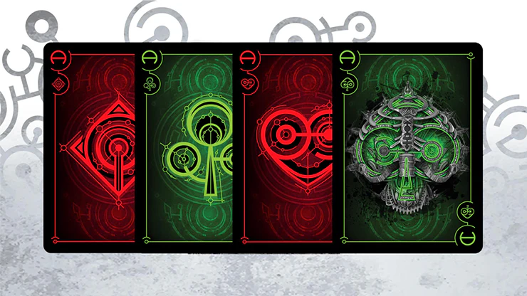 Timeless Depths Dark Bionic Edition Playing Cards - Image 4