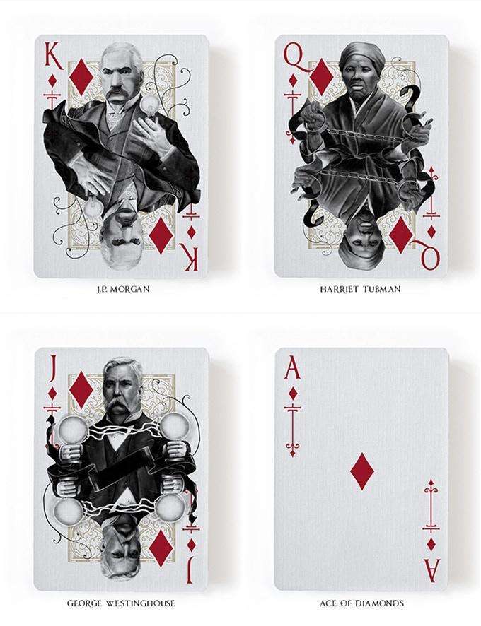 Titans Robber Barons Signature Playing Cards LPCC - Image 2