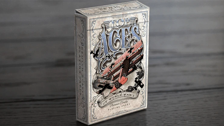 Top Aces of WWI Standard Edition Playing Cards LPCC - Image 6