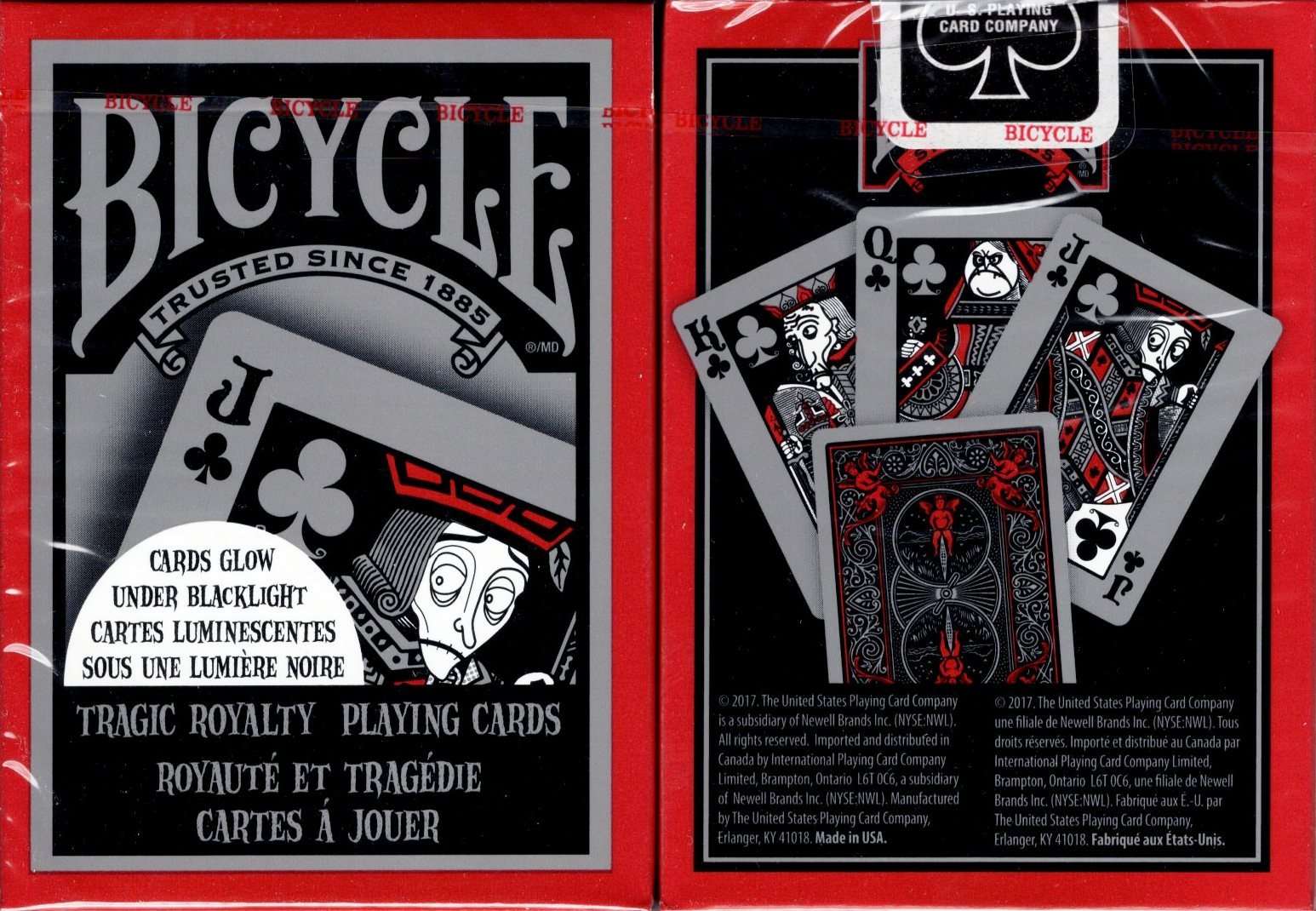 Tragic Royalty Bicycle Playing Cards