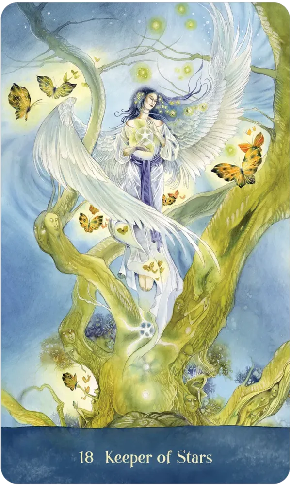 Tree Keepers Oracle - Gilt-edged Cards with Illustrated Guidebook - Image 3