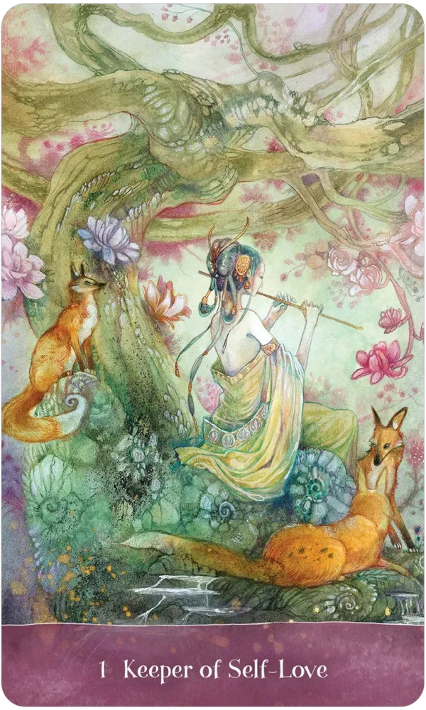 Tree Keepers Oracle - Gilt-edged Cards with Illustrated Guidebook - Image 4