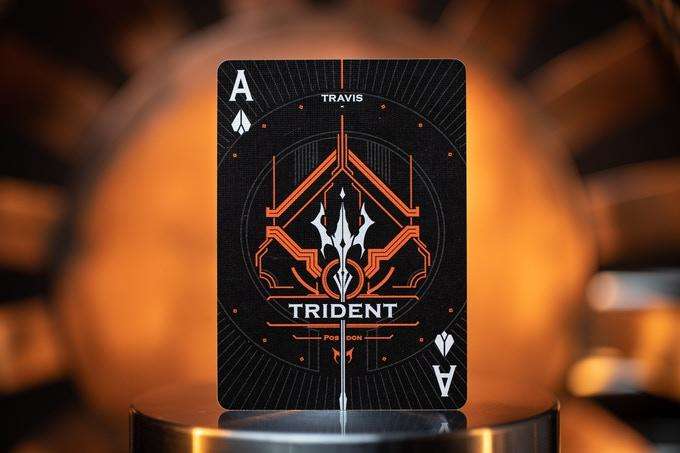 Trident Playing Cards 2 Deck Set USPCC - Image 2